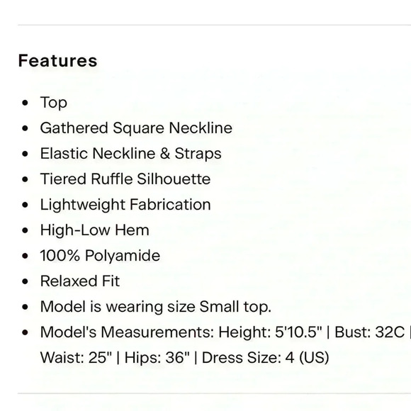 Brogger Olive Top in White Small NWT - Picture 8 of 8